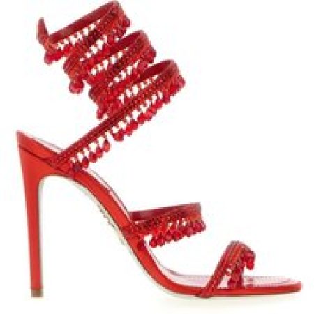 René Caovilla Sandalen - 'Chandelier' Sandals in rood