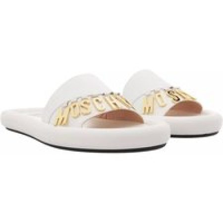 Moschino Slippers - Sabot D Imbottito30 Vitello in wit