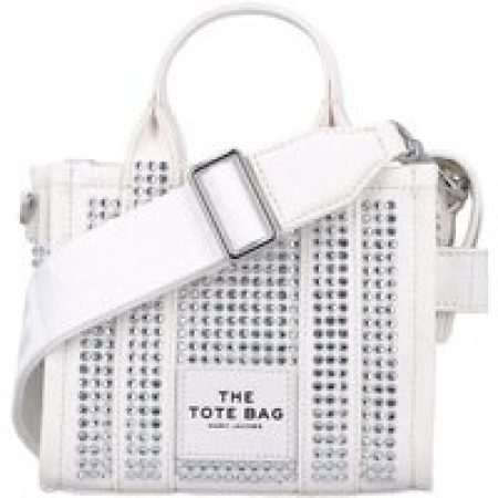Marc Jacobs Shoppers & Totes - The Crystal Canvas Crossbody Tote Bag in wit