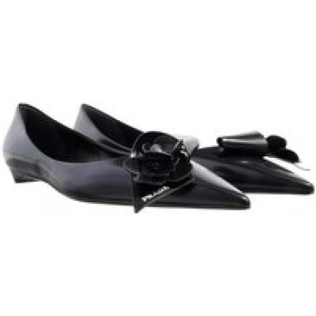 Prada Loafers & ballerina schoenen - Ballerine Spazzolato in zwart