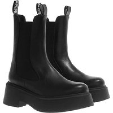 Patrizia Pepe Boots & laarzen - Biker&Tronch Tac Bas in zwart