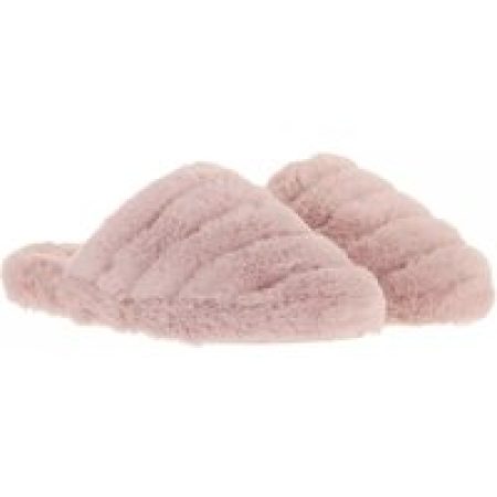 Ted Baker Slippers - LOPSEY Faux Fur Mule Slipper in poeder roze