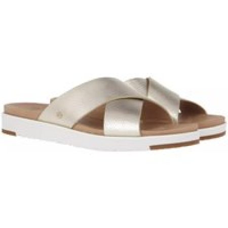 UGG Slippers - Kari Metallic Slipper in goud