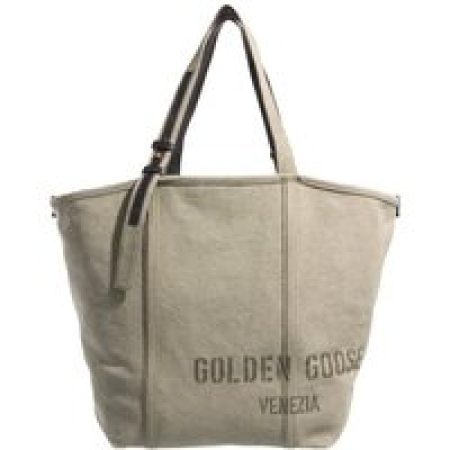 Golden Goose Shoppers & Totes - Shopping 24.7 EW Canvas in groen