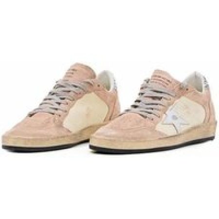 Golden Goose Sneakers - Ballstar Leather Sneakers in beige