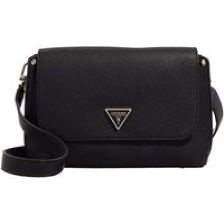 Guess Crossbody bags - Meridian Flap Crossbody in zwart