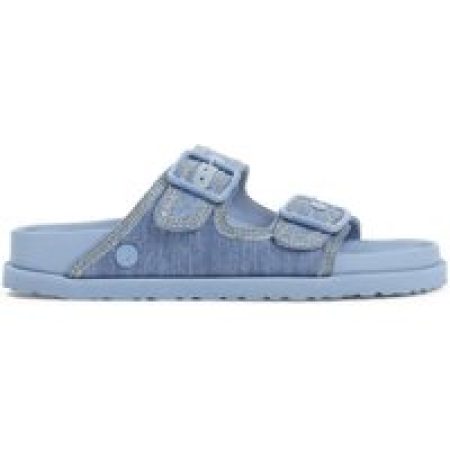 Birkenstock Sandalen - Faded Denim Cotton Arizona Sandals in blauw