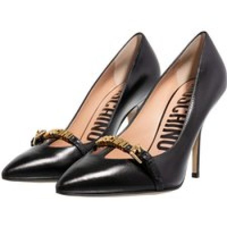 Moschino Pumps & high heels - Mini Lettering in zwart
