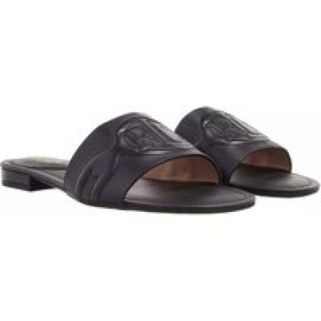 Lauren Ralph Lauren Slippers - Alegra Iii Sandals Slide in zwart