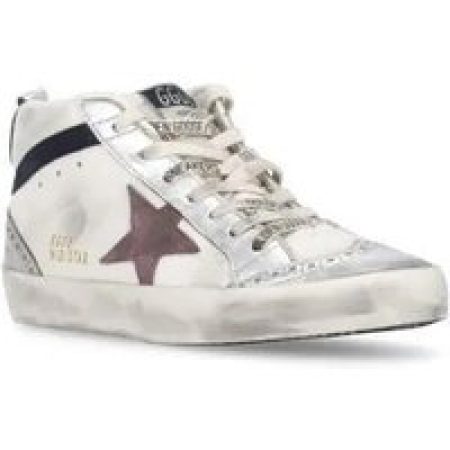 Golden Goose Sneakers - Mid Star Sneakers in wit