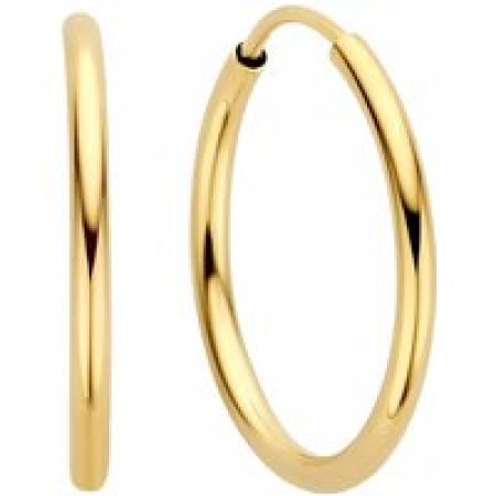 Isabel Bernard Oorbellen - Le Marais Cerise 14 karat hoop earrings in gold