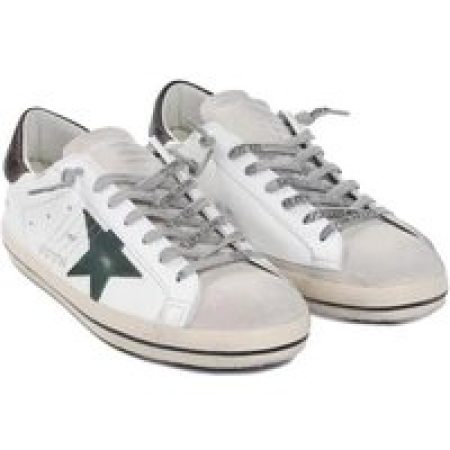 Golden Goose Sneakers - Superstar White Cow Leather Sneakers in wit