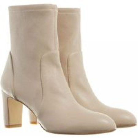 Stuart Weitzman Boots & laarzen - Vida 75 Stretch Bootie in beige