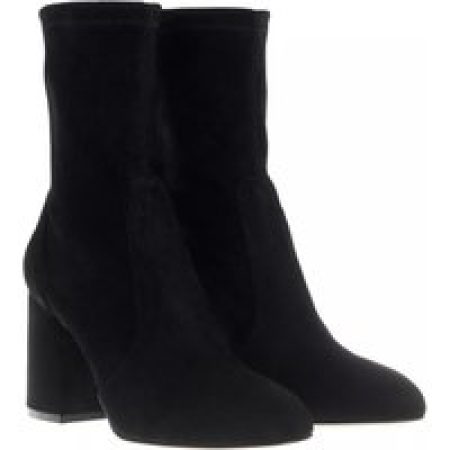 Stuart Weitzman Boots & laarzen - Flareblock 85 Stretch Bootie in zwart