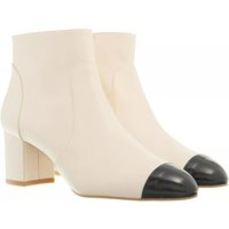 Stuart Weitzman Boots & laarzen - Yuliana 60 Zip Ankle Bootie in crème