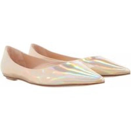 Stuart Weitzman Loafers & ballerina schoenen - Emilia Flat in goud