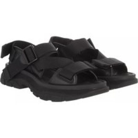 Alexander McQueen Sandalen - Tread Sandals in zwart