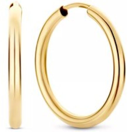 BELORO Oorbellen - Beloro Jewels La Rinascente damen Creolen 375 Gold in gold