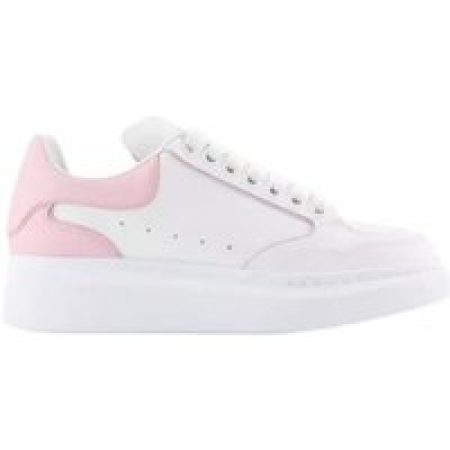 Alexander McQueen Sneakers - Oversized Hybrid Sneakers  - Leather - White/Pink in poeder roze