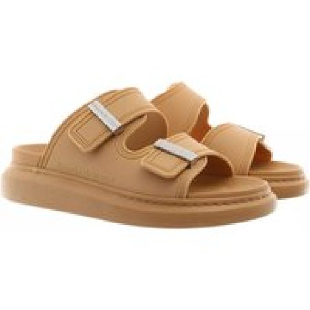 Alexander McQueen Sandalen - Hybrid Slides in beige