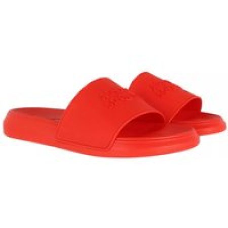 Alexander McQueen Sandalen - Slide Sandals in rood