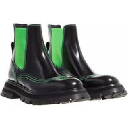 Alexander McQueen Boots & laarzen - Boots Leather in groen