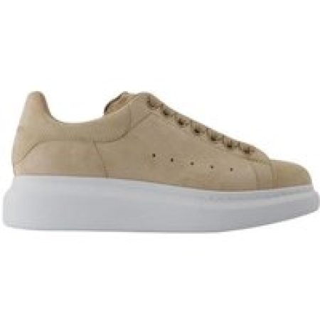 Alexander McQueen Sneakers - Oversized Sneakers - Leather - Beige in beige