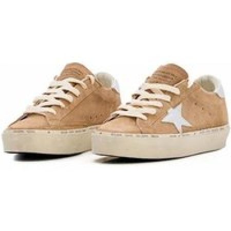 Golden Goose Sneakers - Hi Star Suede Sneakers in beige