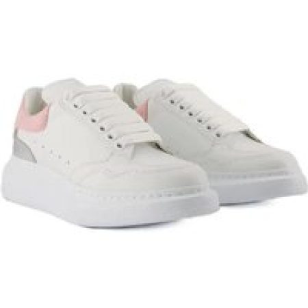 Alexander McQueen Sneakers - Oversized Sneakers - Leather - White/Pink in wit