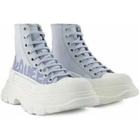 Alexander McQueen Sneakers - Tread Slick Sneakers - Leather in blauw