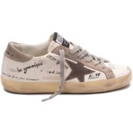 Golden Goose Sneakers - White Leather Sneakers in wit