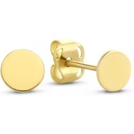 Isabel Bernard Oorbellen - Le Marais Jeanne 14 Karat Ear Studs With Coin in gold