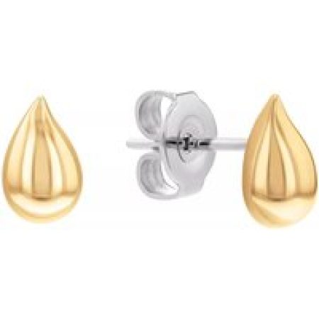 Calvin Klein Oorbellen - Sculptured Drops Studs in gold