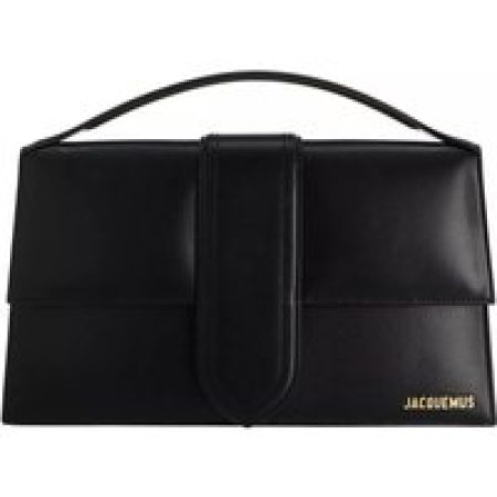 Jacquemus Satchels - Le Bambinou Envelope Handbag Leather in zwart