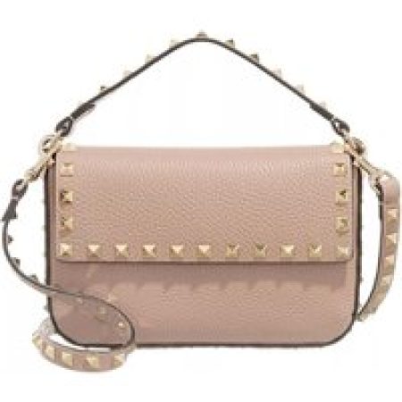 Valentino Garavani Crossbody bags - Mini Rockstud Crossbody Bag in taupe