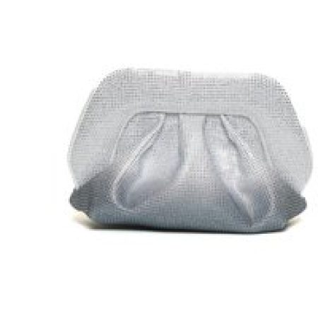 Themoirè Clutches - Clutch Strass Degrade Silver Smoke With Micro Stra in zilver