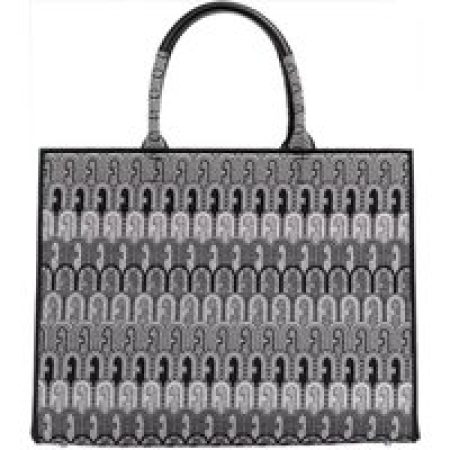 Furla Totes - Furla Opportunity L Tote - Tessuto Jacquard Arco E in grijs