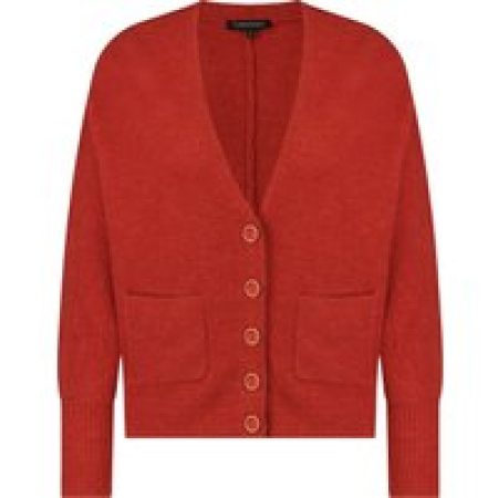 Tramontana Cardigan stone red