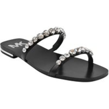 Michael Kors Sandalen - Black Leather Sandals in zwart
