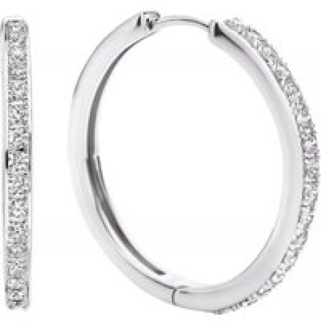 Parte Di Me Oorbellen - Santa Maria della Base 925 sterling silver hoop ea in silver