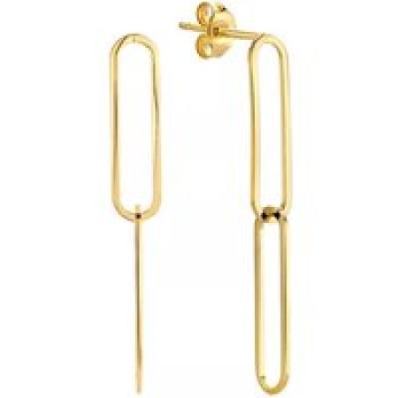 Isabel Bernard Oorbellen - Aidee Ayla 14 Karat Drop Earrings With Links in gold