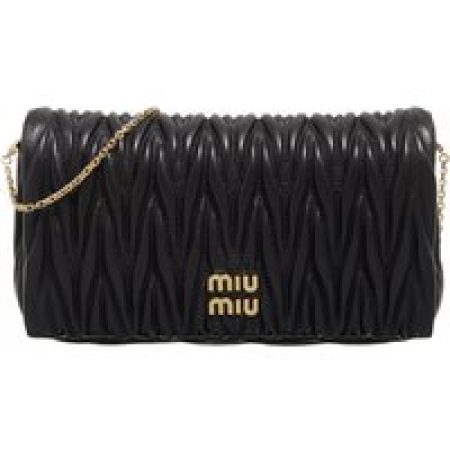 Miu Miu Crossbody bags - Mini Bag In Matelassé Nappa Leather in zwart