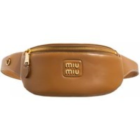 Miu Miu Crossbody bags - Logo Belt Bag in bruin