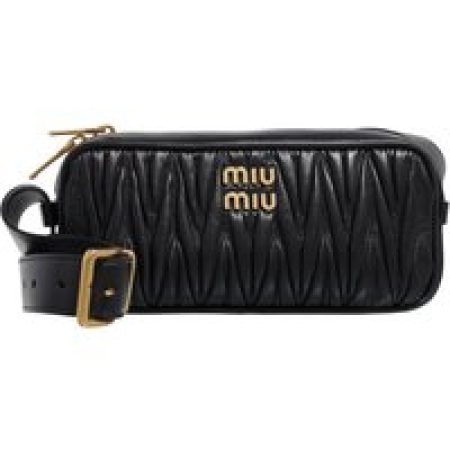 Miu Miu Crossbody bags - Matelass Nappa Leather Shoulder Bag in zwart