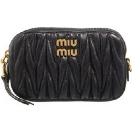 Miu Miu Heuptasjes - Women Leather Belt in zwart