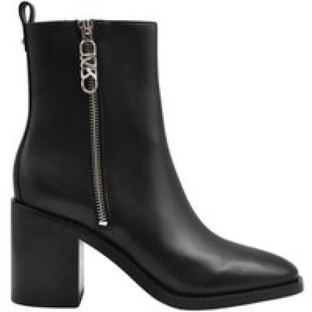 Michael Kors Boots - Laced Ankle Boots With Zipper Detail And Stiletto in zwart
