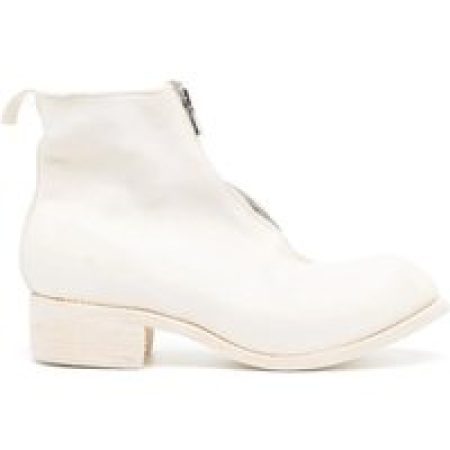 Guidi Boots - Bianco Ankle Boots In Luxurious Horse Leather in wit