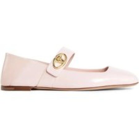 Valentino Garavani Low-Top Sneakers - Valentino Mary-Jane Ballerina Flats in roze