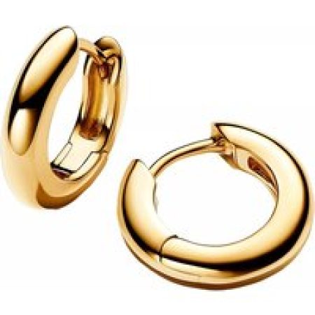 Pandora Oorbellen - 14k Gold-plated hoop earrings in gold