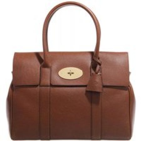 Mulberry Totes - Bayswater Two Tone Small Classic Grain in bruin